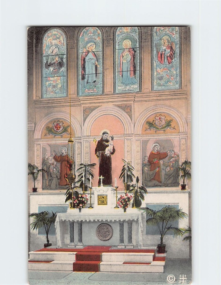 Postcard Franciscan Monastery Mount St Sepulchre Washington DC