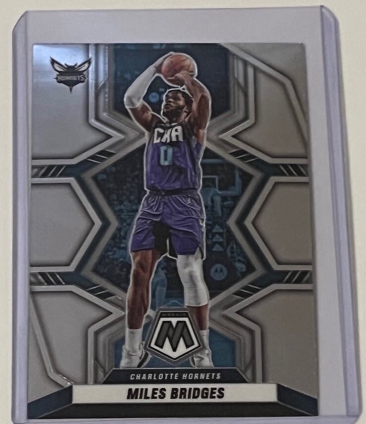 2021-22 Panini Mosaic Miles Bridges Charlotte Hornets #97