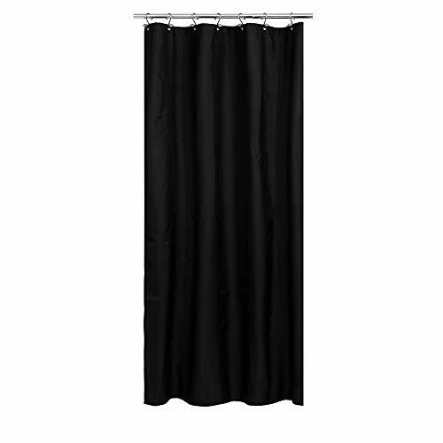 N&y Home Fabric Shower Curtain or Liner 36 X 72 Inches Bath Stall Size With 2 Bo