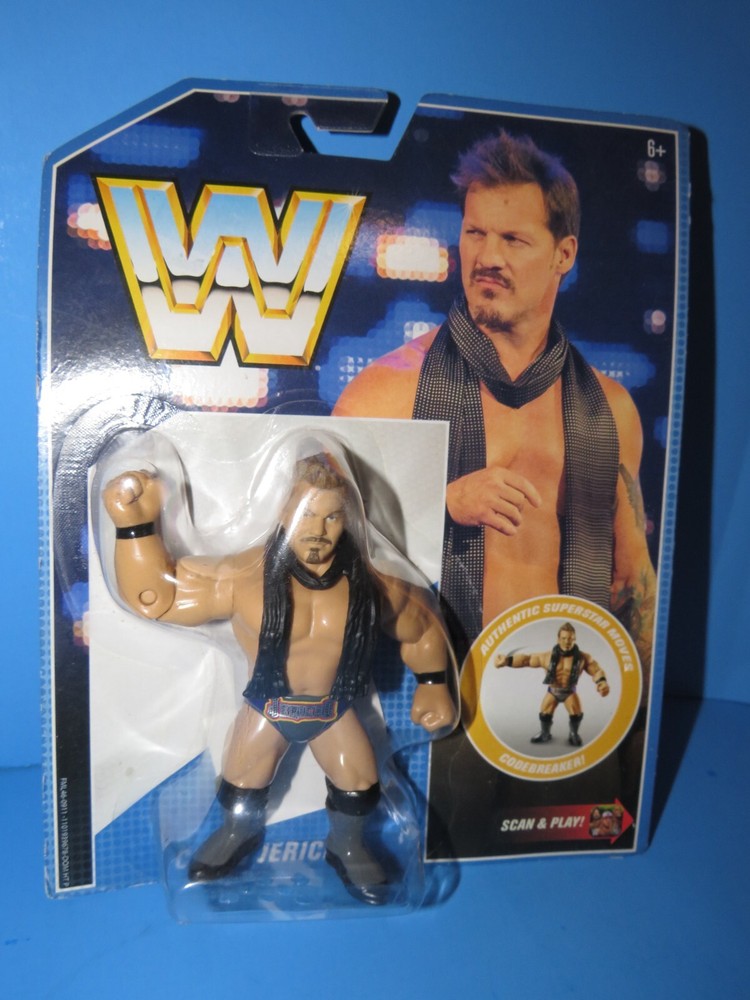 WWE Chris Jericho Y2J Mattel Retro Series 7 Wrestling Figure WWF WCW AEW MOC