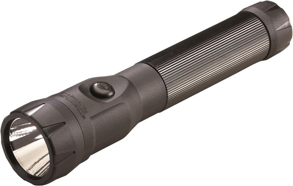 76110 Polystinger LED 485-Lumen Rechargeable Flashlight without Charger, Black