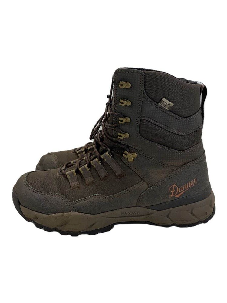 Danner 41550 Brown Leather Lace-Up Boots for Men Size US 10 unhappy