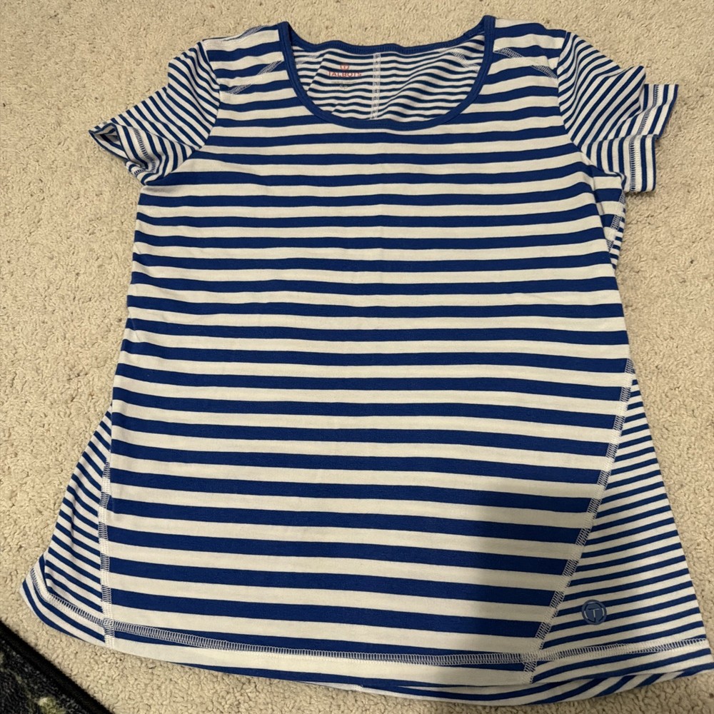 Talbots Size Petite Small Striped