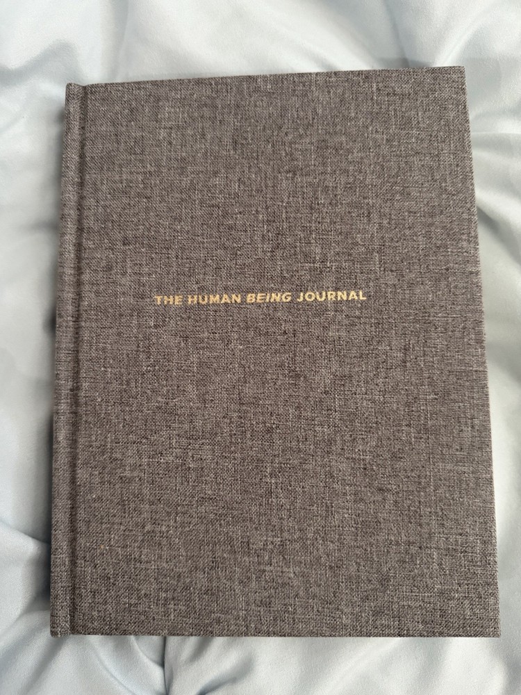 The Human Being Journal Mahara Mindfulness Fabric Hardcover New