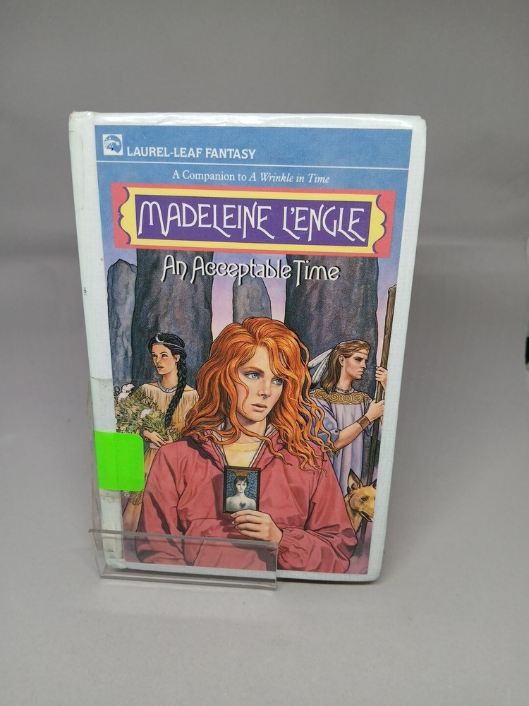 An Acceptable Time Hardcover Madeleine L'Engle Laurel Leaf 1990 Ex Library