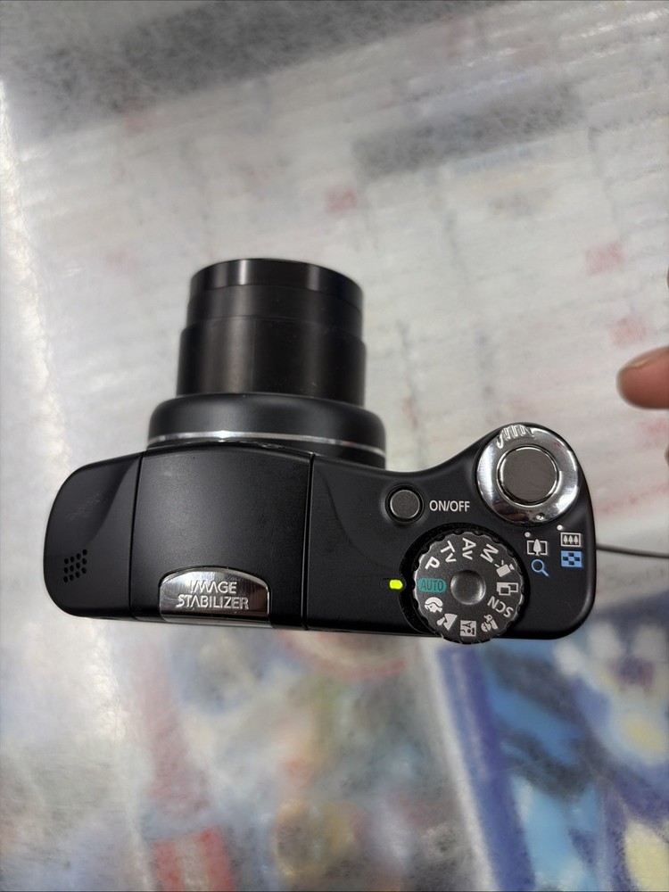 Canon Powershot SX100 IS 8MP Digital Camera 10x Optical Zoom W/ Memory Card