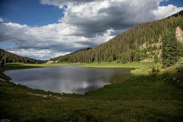 Photo:Lake Poudre Rocky Mountain National Park Colorado 2015 Mountain Lake