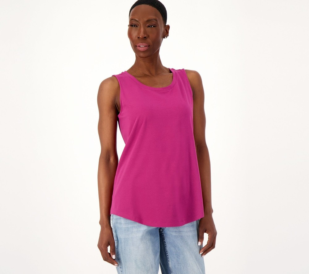 Joan Rivers Classics Collection Women's Top Sz 2XS (XXS) Wardrobe Purple A611245