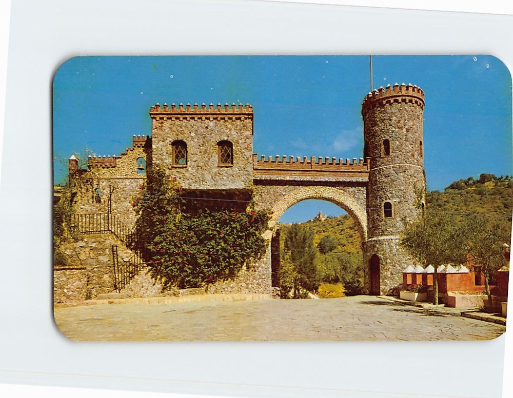Postcard Entrance Hotel Santa Cecilia Guanajuato Mexico