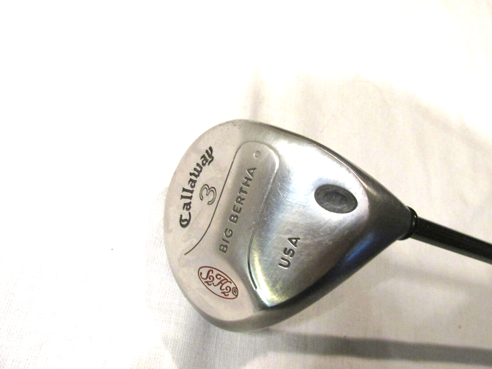 Callaway S2H2 Big Bertha Right Hand 3 Wood Graphite Regular Flex