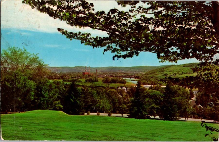 Johnson City New York NY : GOLF COURSE SCENE m/14 BA0330