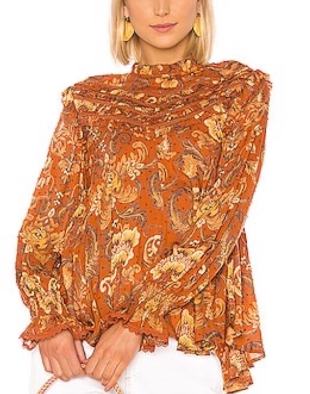 Spell & the Gypsy SOLD OUT Bohemian perfect Summer Staple Blouse Size S ( AUS 8)