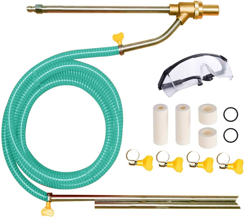 Kits de chorro de arena para lavadora a presión - Accesorio de chorro de arena abrasivo húmedo, con...