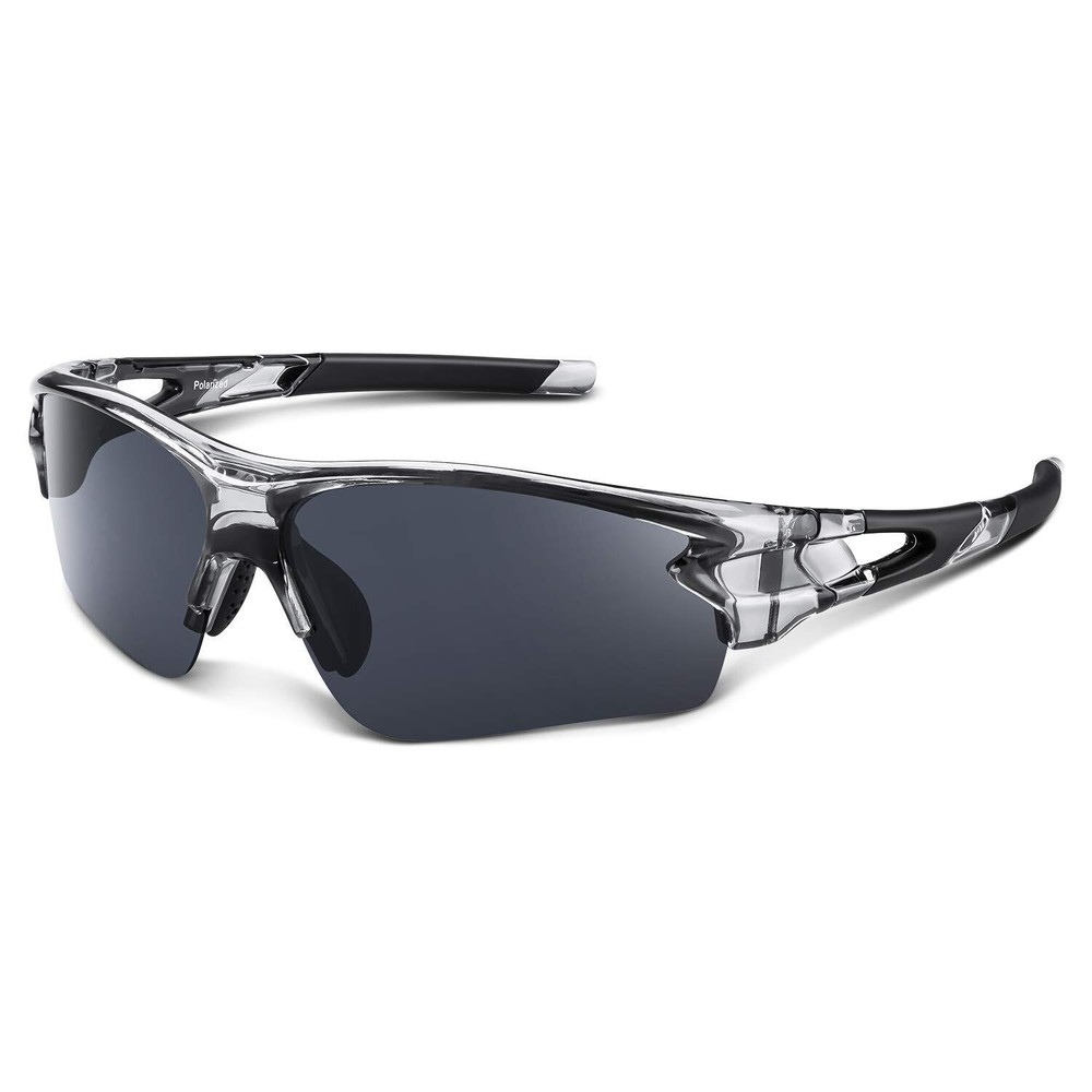 Polarized Sports Sunglasses for Men Women Youth Baseball Fishing Cycling Runn...
