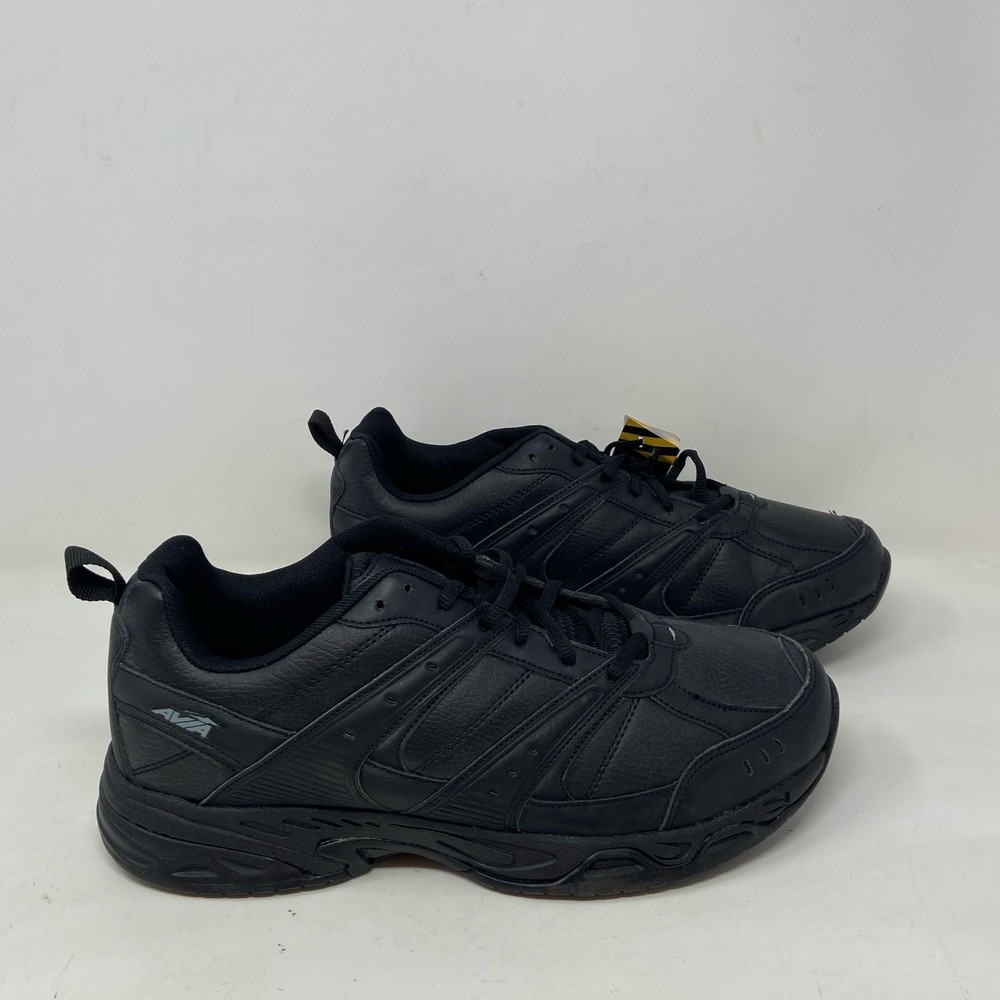 Avia Avi-Union II Men’s Black 4E Wide Slip-Resistant Shoes US 10