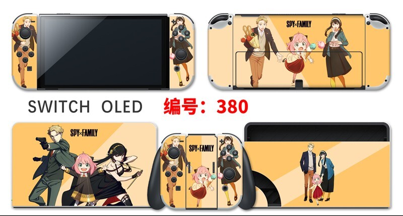 Vinyl Decal Skin Sticker Protector for Nintendo Switch OLED #380