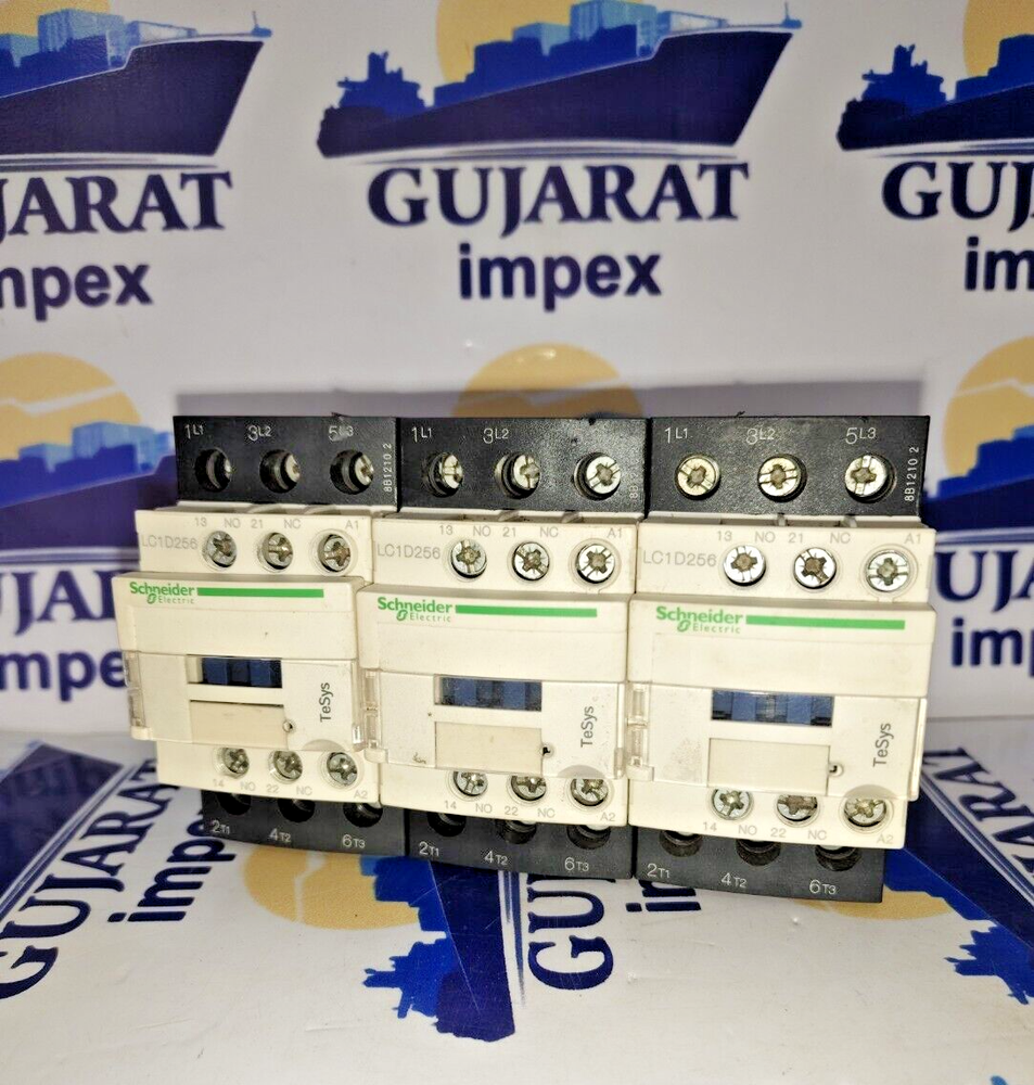 NEW (LOT OF 3PSC) Schneider Electric LC1D25 Contactor 40A 3P Coil-220V-50/60Hz