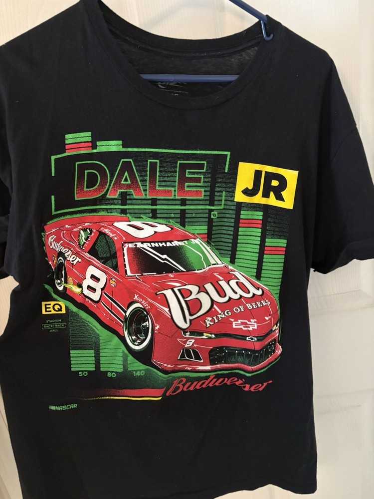 Dale Earnhardt Jr Budweiser #8 Jr Motorsports Tshirt Large