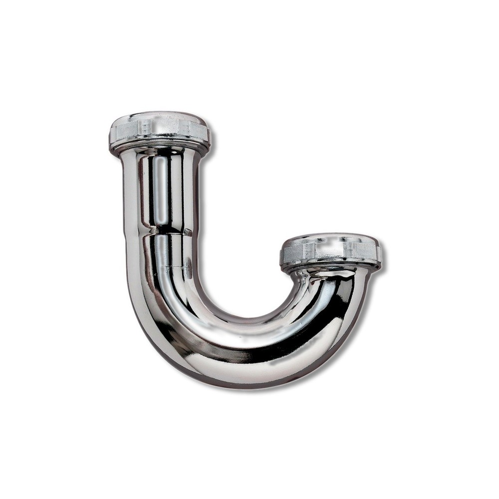 Keeney 1-1/2 in Brass J-Bend 10304CP