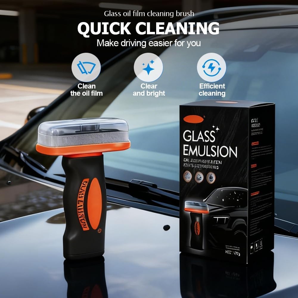 1PCS Automotive Oilfilm,Qifor Car Oil Film Cleaner,Glass Guard, Glass Cleaner