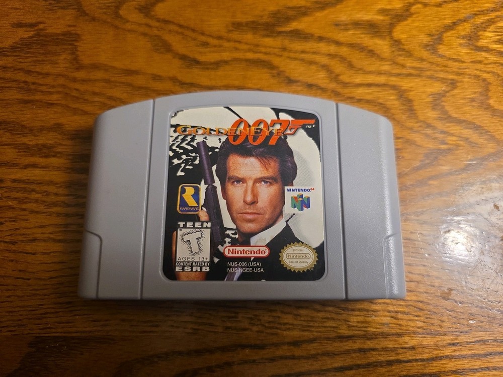 Goldeneye 007 Game Card Cartridge Console for Nintendo 64 N64 US Version