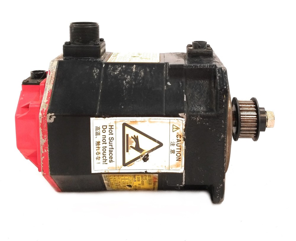 Fanuc BIS 8/3000 A06B-0075-B303 3-Phase AC Servo Motor 1.2kW 2000RPM 153V
