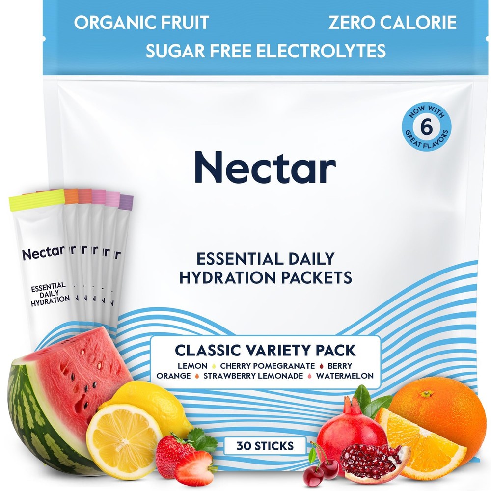 Sugar-Free 0 Calorie Electrolyte Powder Hydration Packets - Orange Flavor