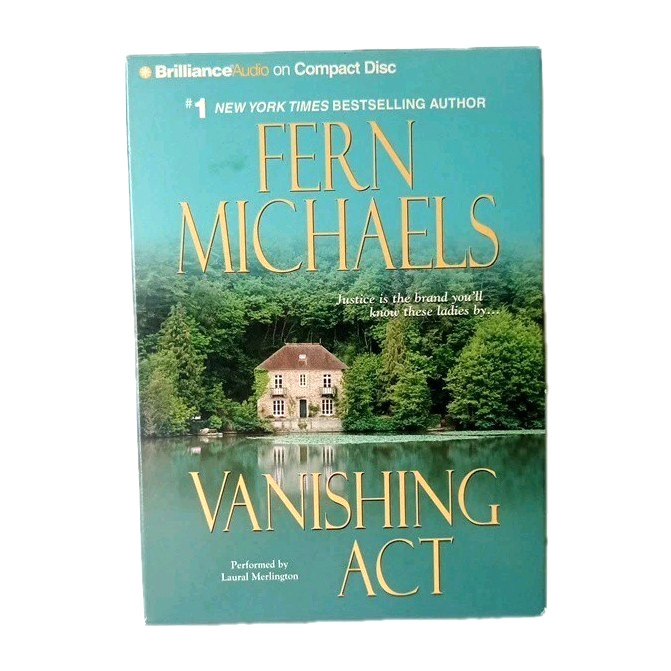 Vanishing Act by Fern Michels Audiobook 4 CDs read by Laural Merlington