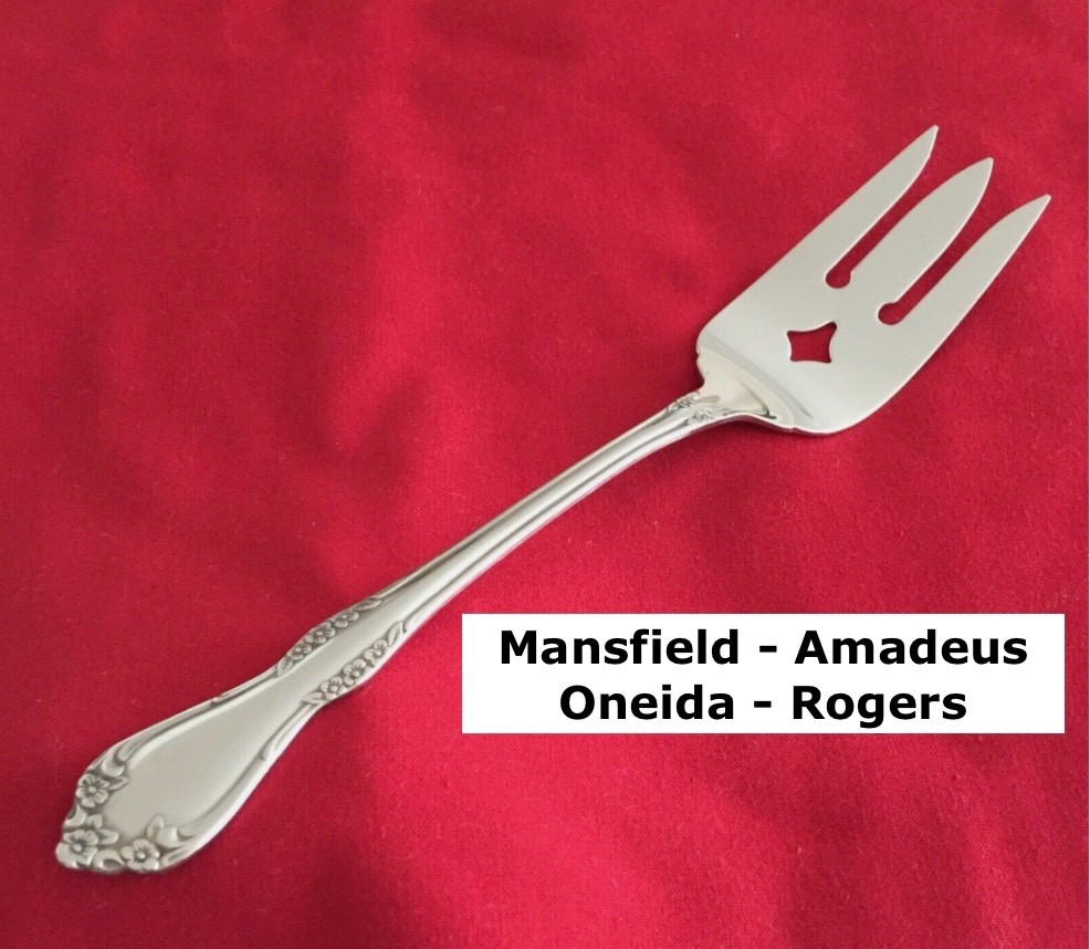 Oneida Rogers MANSFIELD AMADEUS Serving Fork 8 3/8