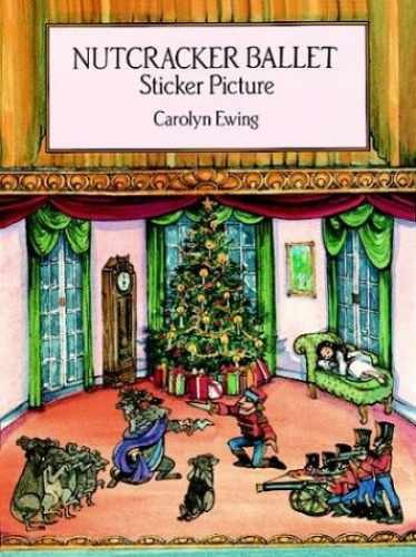 Nutcracker Ballet Sticker Picture - Paperback, by Ewing Carolyn - Acceptable n
