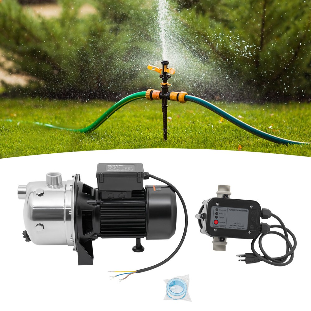 1.5Hp Shallow Well Jet Pump With Pressure Switch 1
