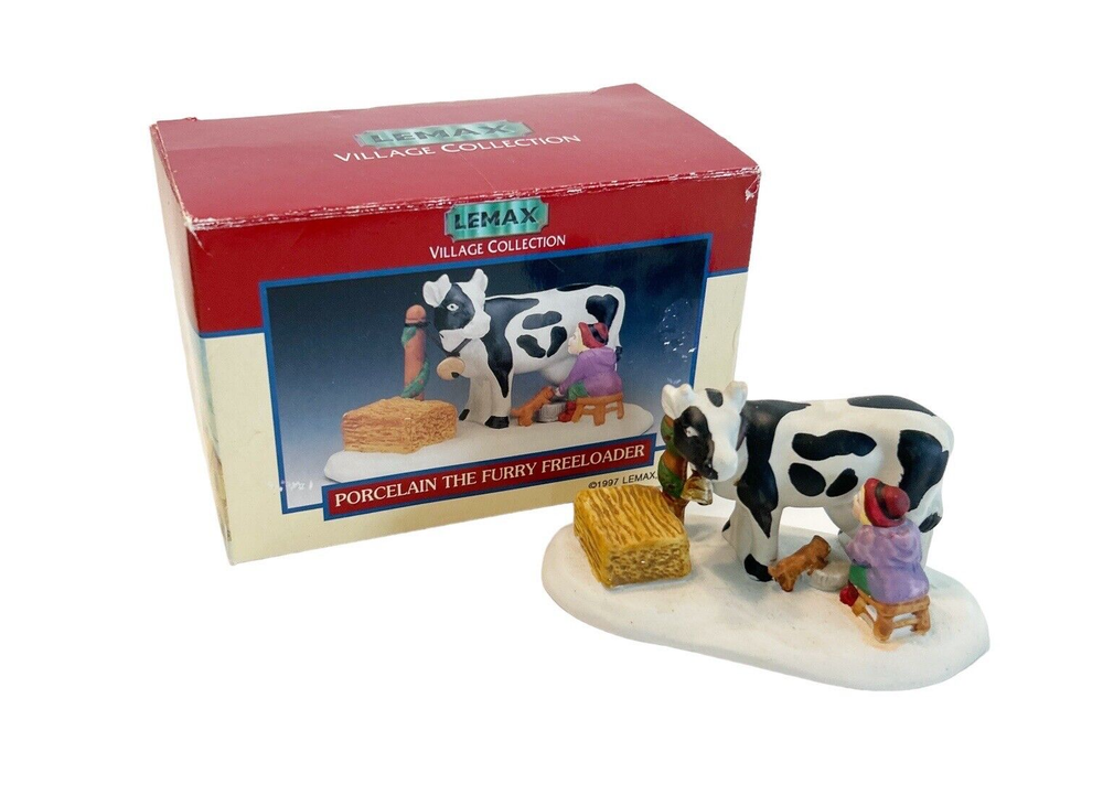 Lemax 1997 The Furry Freeloader Village Collection Porcelain Designs #73217