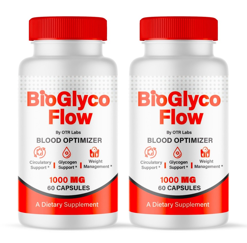 BioGlycoFlow Blood Optimizer, BioGlyco-Flow Supplement (120 Capsules)