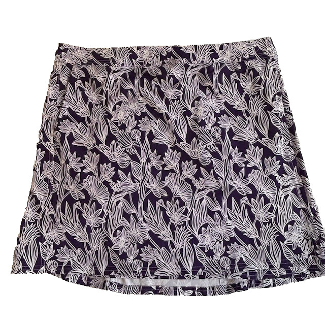RipSkirt Hawaii Skirt Womens XL Purple Floral Wrap Beach Swim Coverup Pockets