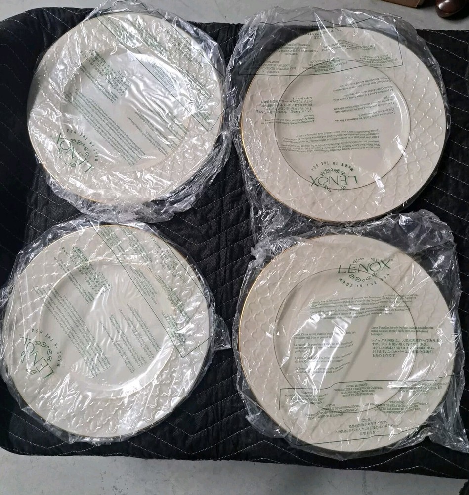 Lenox Jacquard Gold 10-7/8