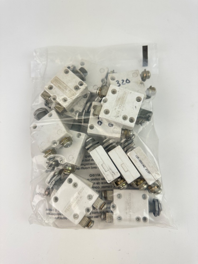 MECHANICAL PRODUCTS 1648-009-050 50A 125/250vac *LOT OF 15*