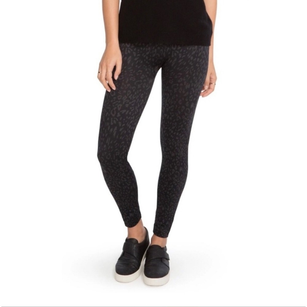 Spanx Leopard Print Medium Compression Leggings for Casual Style