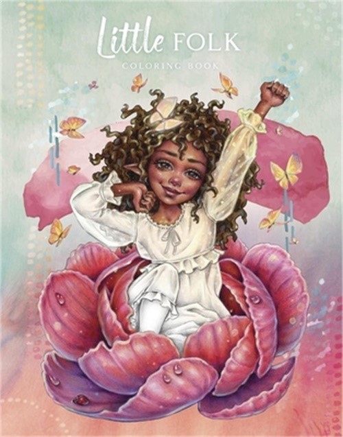 Little Folk Coloring Book (Paperback or Softback)