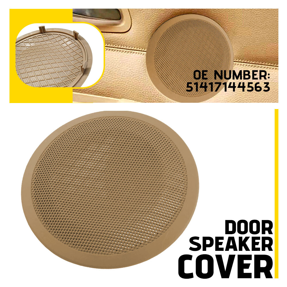 For BMW 3 Series E90 E91 X1 E84 Beige Front Door Speaker Grille Cover New US M