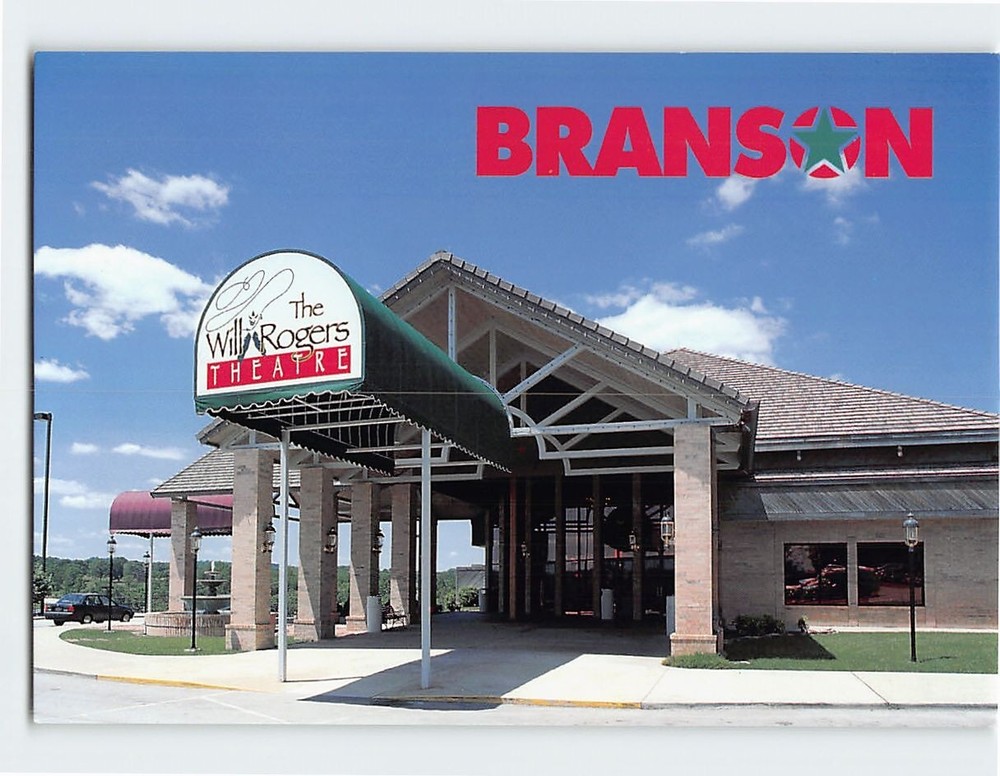 Postcard The Will Rogers Theatre Branson Missouri