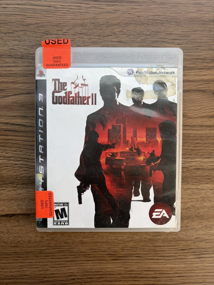 The Godfather II (Sony PlayStation 3 / PS3, 2009) Complete Good