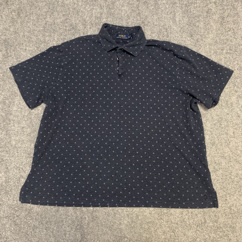 Polo Ralph Lauren All Over Print Polo Shirt Men’s XL AOP Short Sleeve