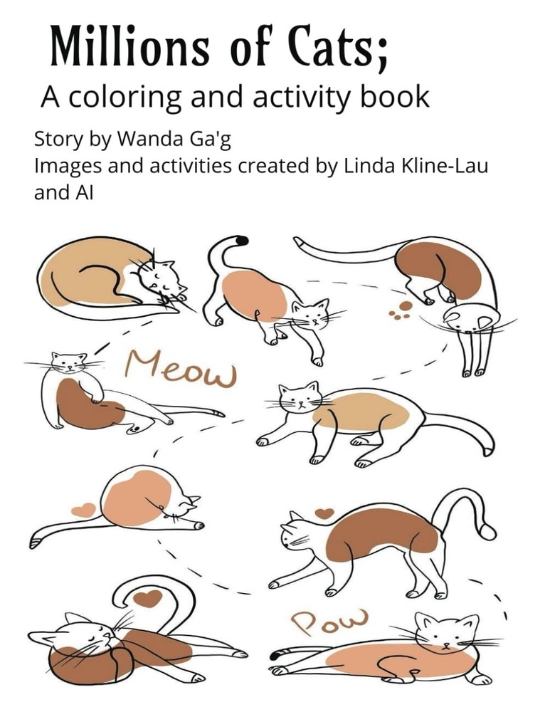 Millions of Cats: A coloring and activity book