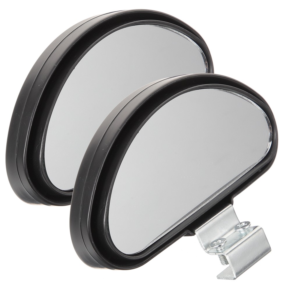 2 Pcs Universal Car Auxiliary Rearview Mirrors for Enhanced Visibility