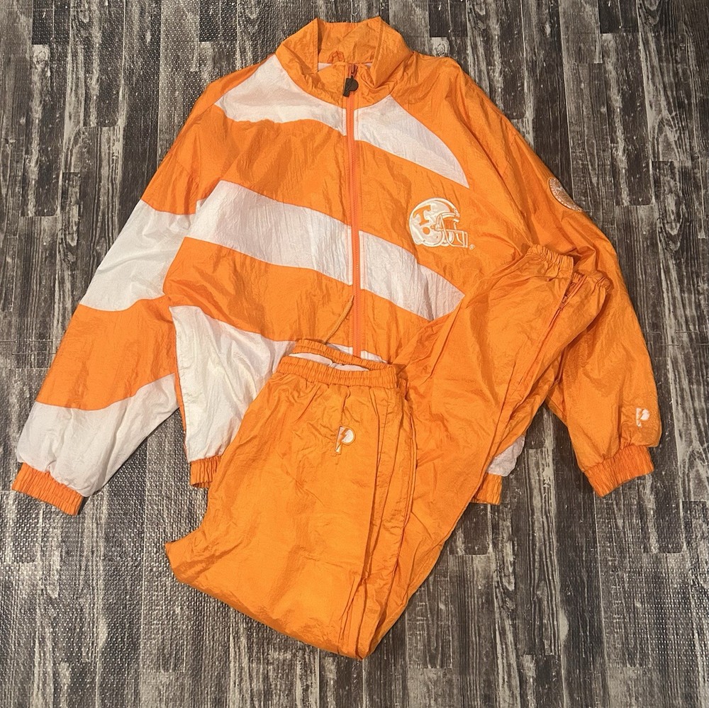 Vintage Pro Layer University of Tennessee Vols Sharktooth Tracksuit Size L