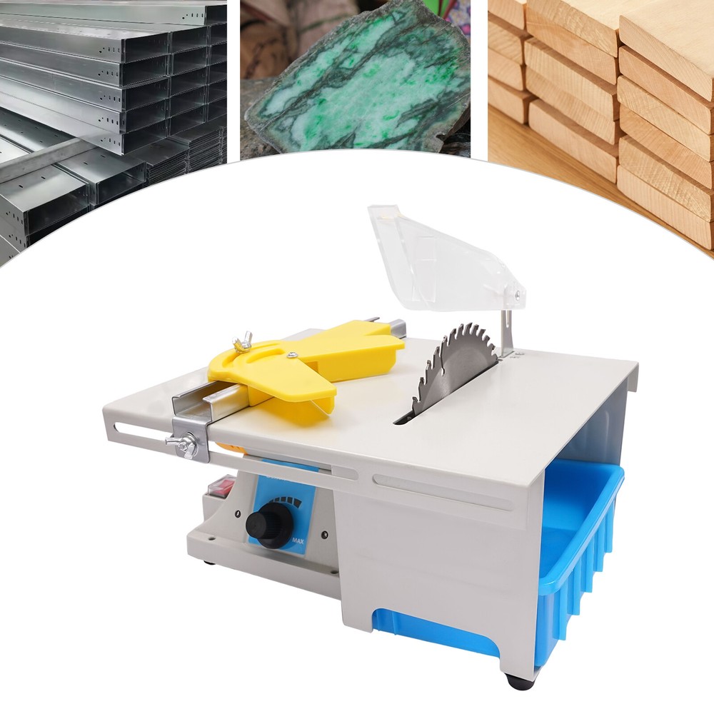 Multifunction Mini Table Saw Woodworking Lathe Electric Polisher Grinder Cutter