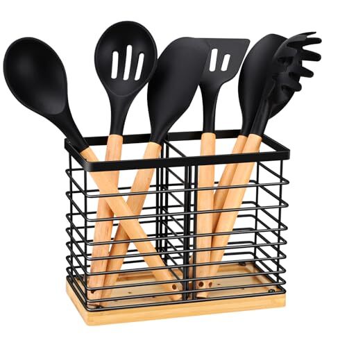 Utensil holder for Kitchen Counter, Kitchen Cooking Utensil Holder UH-02