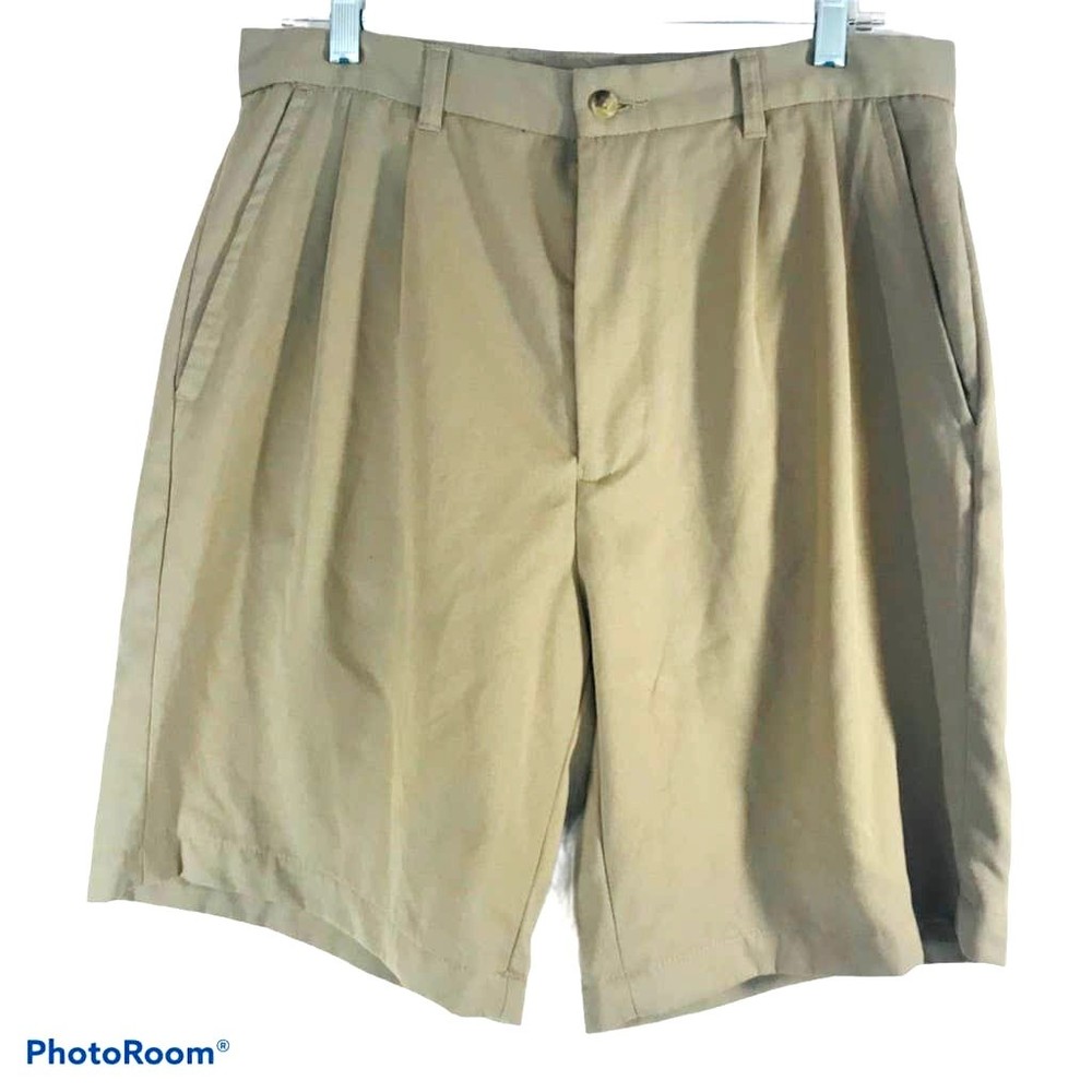 George Men's Lightweight Tan Chino Shorts Size 34