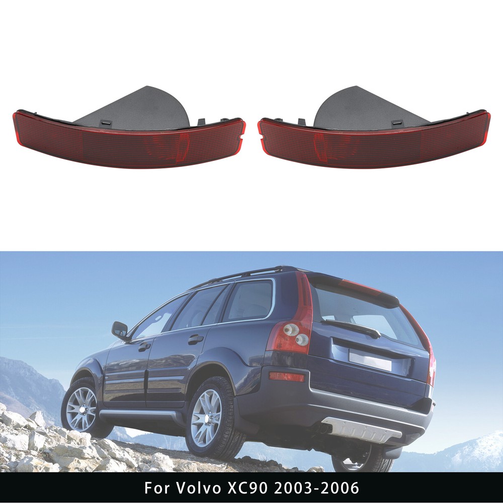 Volvo XC90 03-06 Left Right Rear Tail Fog Light Reflector 8693008 8693009