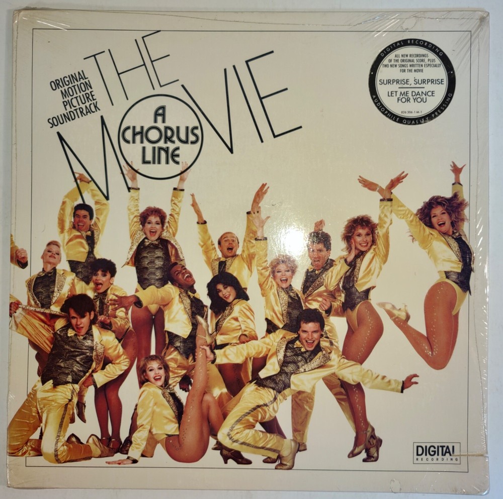 A Chorus Line—The Movie OST LP SEALED Hype sticker